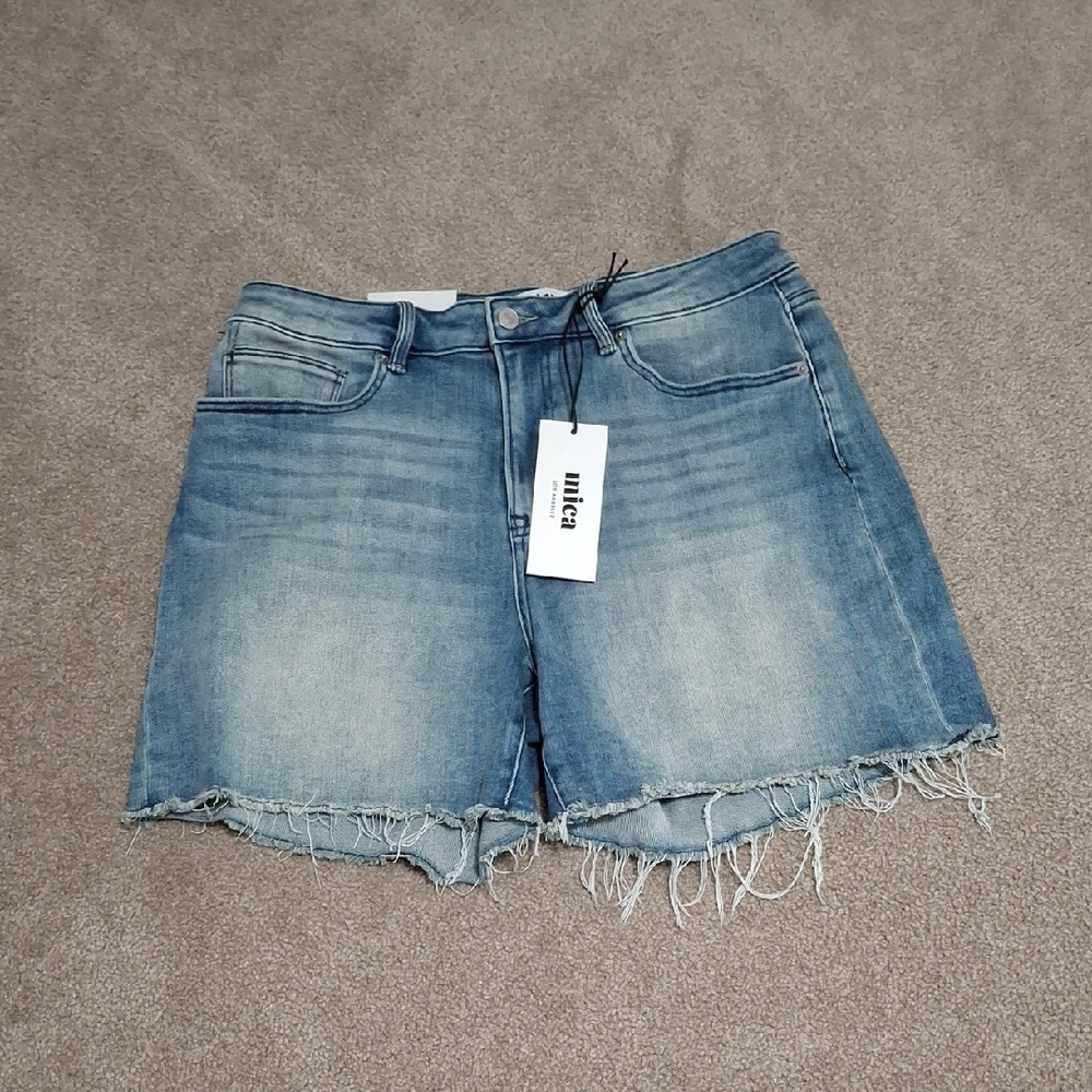 NWT MICA jean Shorts Size XL